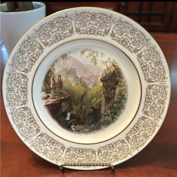 Wittnauer Collectors Guild Bone China 9” Plates Colonial 4pcs Wall Art - Picture 8 of 9